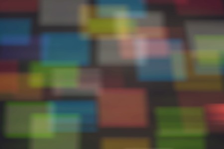 Bokeh colorful light at carnival festival night market backgroundの写真素材