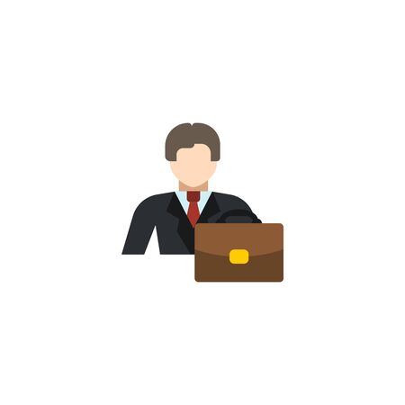 Entrepreneur creative icon. From Entrepreneurship icons collection. Isolated Entrepreneur sign on white backgroundのイラスト素材