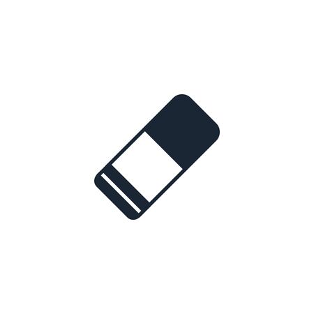 Eraser creative icon. From Stationery icons collection. Isolated Eraser sign on white backgroundのイラスト素材