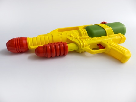 Large yellow water pistol as Cut 

の写真素材