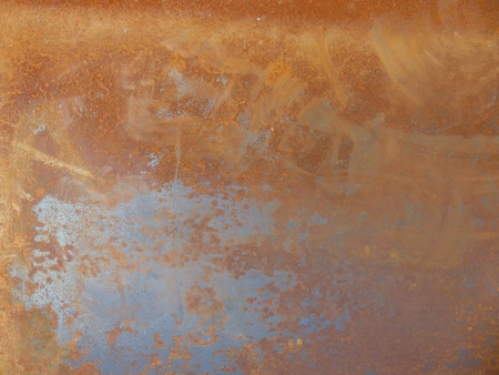 Rust on a metal plate structure 
の写真素材