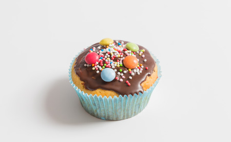 Muffins in detail as Cut.の写真素材