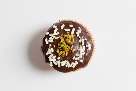 Muffins in detail as Cut.の写真素材