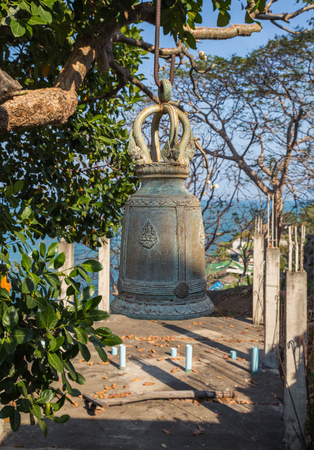 Bell Khao Takiab Temple in Hua Hin Thailand.の写真素材