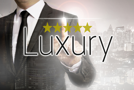 Luxury is shown by businessman concept.の写真素材