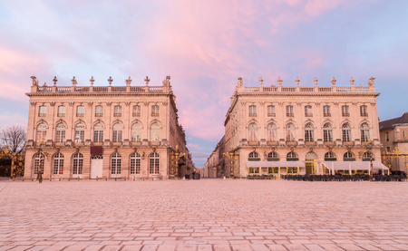 Place Stanislas Nancy France at sunset.の素材 [FY310101256791]