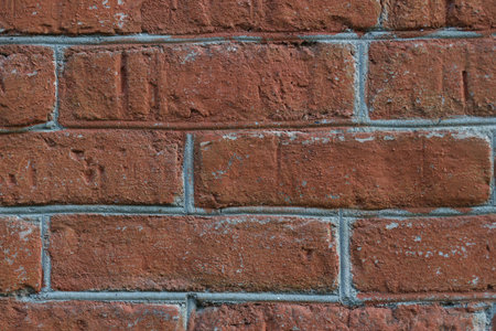 Old Brown Bricks Wall Pattern.