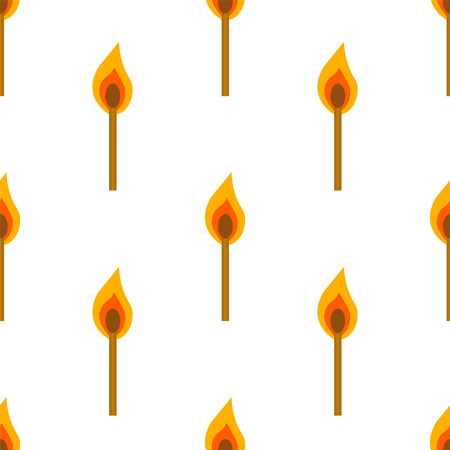 Burning matchのイラスト素材