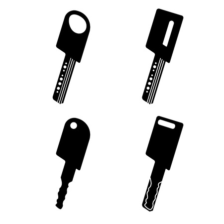 Hitech keys Vector Illustrationのイラスト素材
