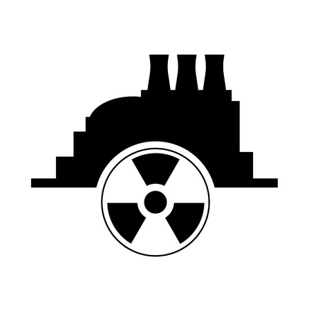 Nuclear power icon Vector Illustrationのイラスト素材