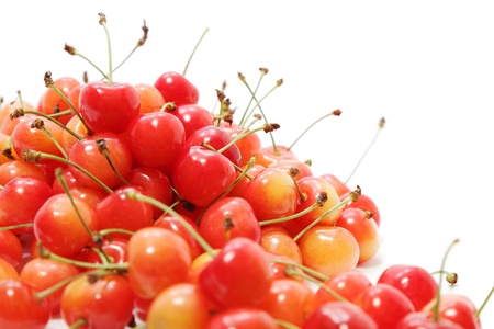 Japanese cherriesの写真素材