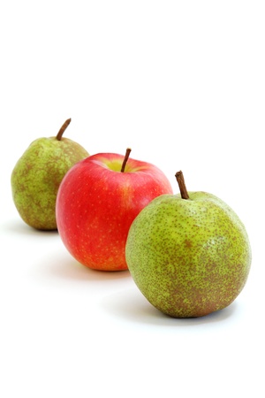 Apple and pearsの写真素材