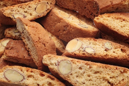 Cantuccini alla mandorla, italian cookies