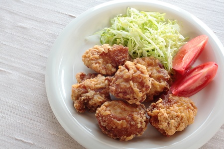 Japanese Fried chicken の写真素材