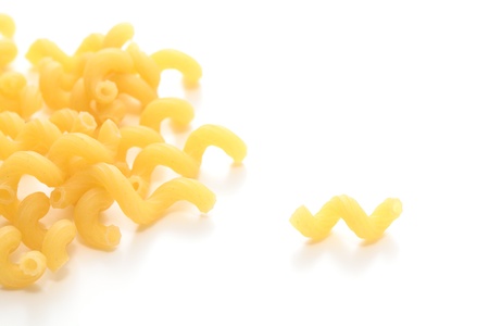 Fusilli Rigati - italian pastaの写真素材
