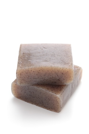 Japanese ingredient, konjac made from the starch of devil s tongue の写真素材