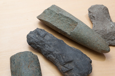 Various japanese stone tools