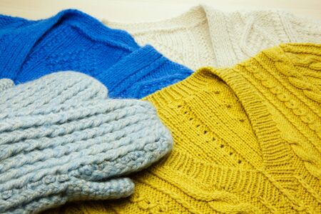 Sweaters and mittens