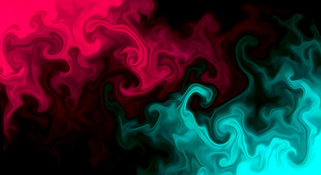 Colorful Digital Acrylic Color Swirl Or Similar Marble Twist Texture Backgroundの素材