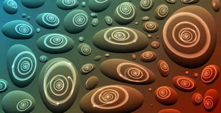 abstract background. 3d rendering,  3d illustration.の素材