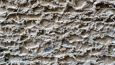 Close up of old concrete wall texture. Abstract background and texture for design.の素材