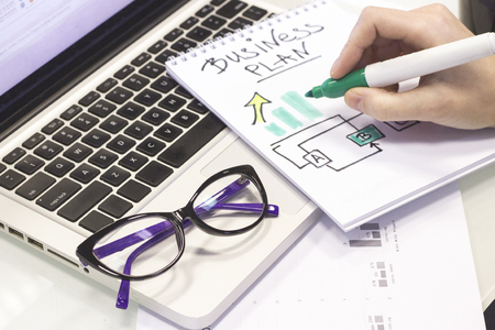 Business office work conceptの写真素材