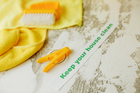 Cleaning house or office conceptの写真素材