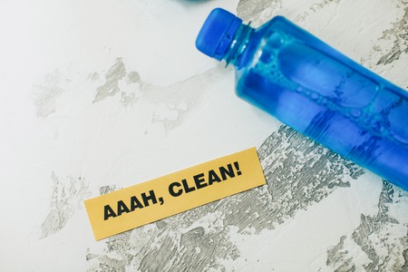 Cleaning house or office concept