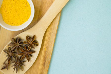 Set of spices and herbsの写真素材