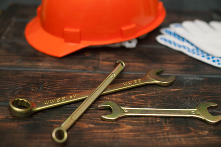 Set of construction and repair toolsの写真素材