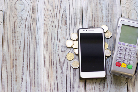 Modern technology and people conceptの写真素材