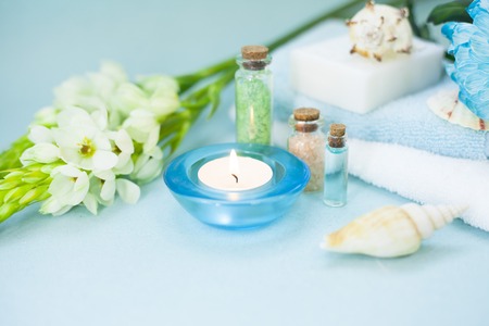 Aromatherapy green conceptの写真素材