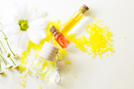 Aromatherapy yellow conceptの写真素材