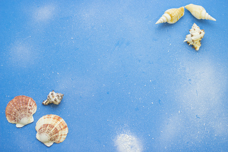 Sea blue background