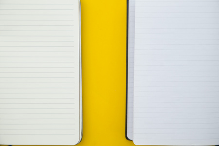 education concept on yellow backgroundの写真素材
