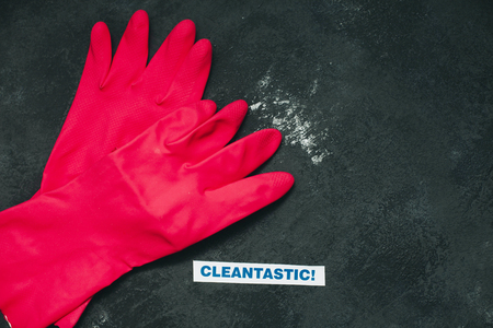 Cleaning house or office concept
