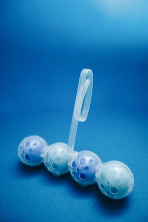 Toilet rim refreshing blockの写真素材