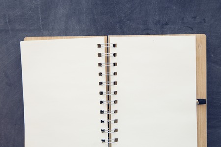 Numbers on a black chalkboardの写真素材