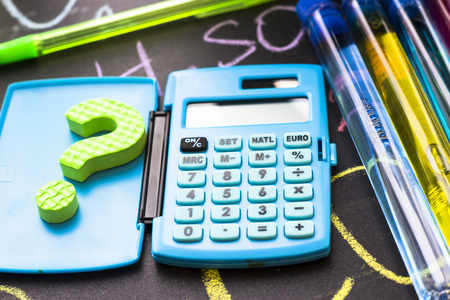 Chemistry class makes chemistry experimentの写真素材