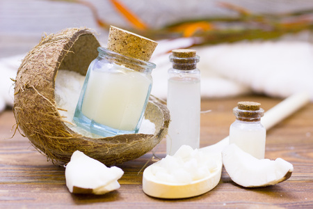 Coconut spa wellness conceptの写真素材