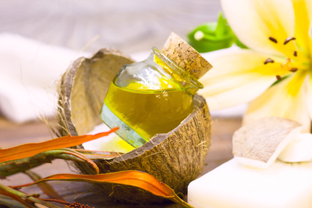 Coconut spa wellness conceptの写真素材