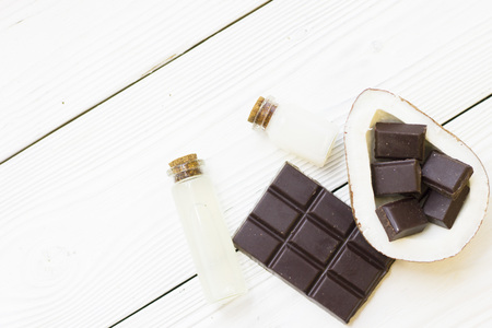 Coconut spa wellness natural skin care conceptの写真素材