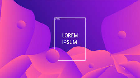 Magenta and violet color modern futuristic abstract background vector