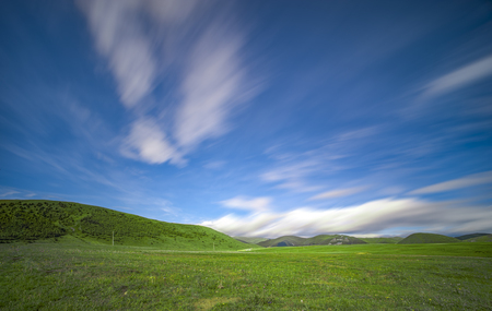 View of a fieldの写真素材
