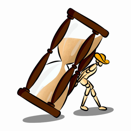 Time picture, It's so beautiful.のイラスト素材