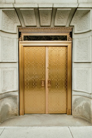 Golden doorsの写真素材