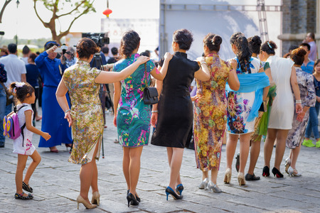 Cheongsam showのeditorial素材