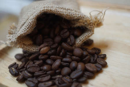 Roasted Coffee Bean, Sack, Bag, Coffee Crop, Burlap