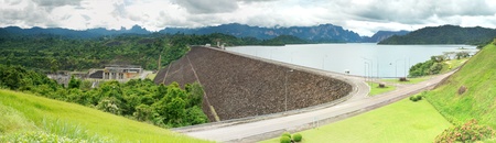 Dam in Thailand for electricity. の写真素材