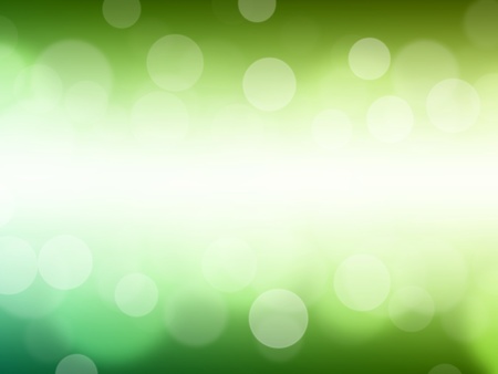 green bokeh abstract light backgroundの写真素材